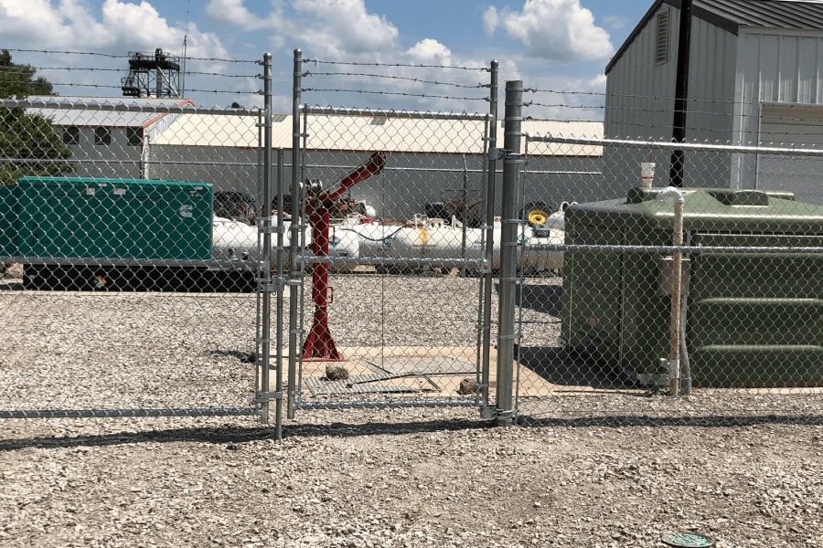 security fence
